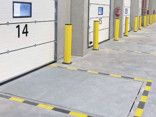 Protección Industrial de Andenes de Carga en Walmart