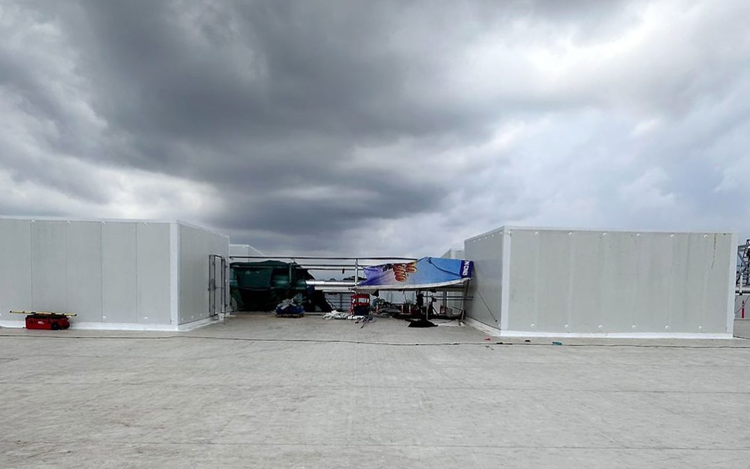 Aislamiento de Evaporadores en Cámara de Almacenamiento Congelado