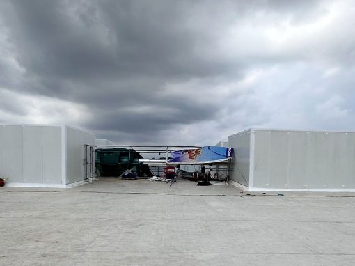 Aislamiento de Evaporadores en Cámara de Almacenamiento Congelado