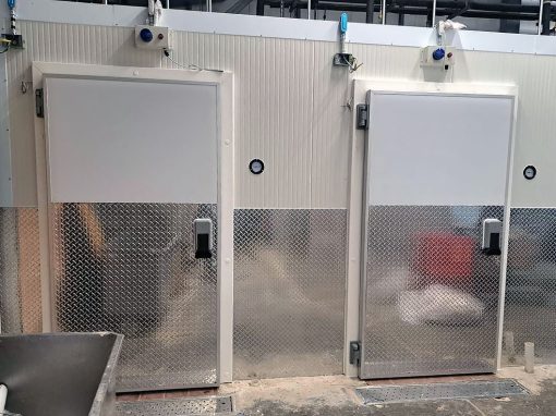 Construcción de Cuartos Fríos para Supermercado Palí Guácima